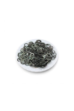 Metalize Yeşil Pirinç 13x2 mm Pul Payet (30 Gr 100 Adet)