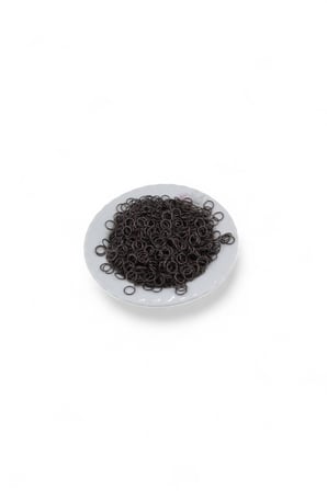 Halka Şeklinde Pirinç 8 mm Pul Payet (20 Gr 170 Adet)