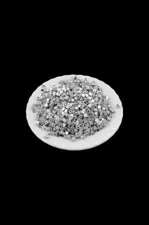 4x3,5 mm Gri Boncuk Takı Malzemesi (30 Gr 640 Adet)