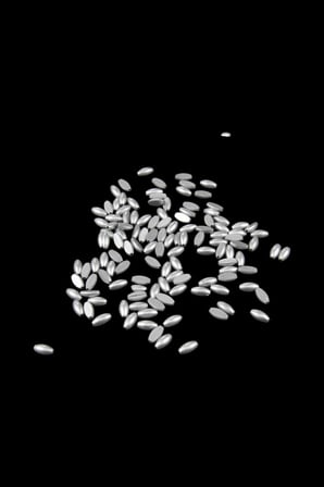 10x5 mm Gri Boncuk Takı Aksesuarı (30 Gr 240 Adet)