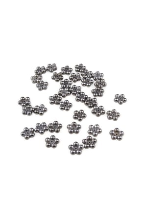 Top Desenli Ortadan Delikli 17 mm Takı Aparatı (30 Gr 35 Adet)