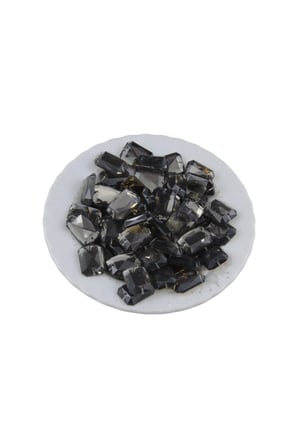 Black Diamond Diktörtgen Çift Delikli Dikme Taş (10 Adet)