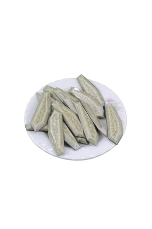 Açık Gri Damar Desen 58x17 mm Doğal Görünümlü Dikme Taş Aksesuar (3 Adet)