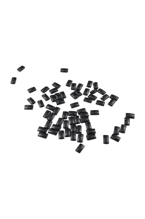 12X8 mm Siyah İçten Delikli Boncuk Aksesuar Takı Malzemesi (20 Adet)