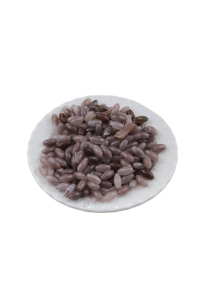 12x5 mm Oval Açık Bej Tonunda İçten Delikli Boncuk Aksesuar Takı Malzemesi (20 Adet)