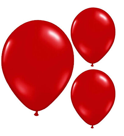METALİK BALON KIRMIZI 10 ADET