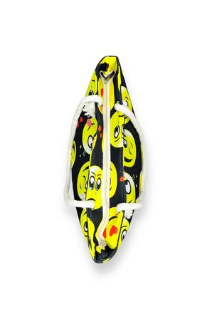 Emoji Desenli Büyük Boy Plaj  Çantası