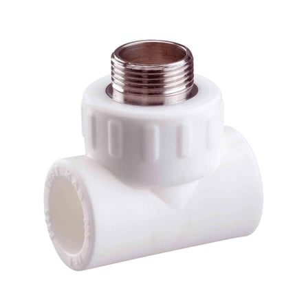 Mey İthalat® Pvc Boru Pprc Dış Dişli Te 20X1/2'' 10 Adet