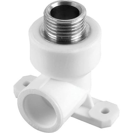 Mey İthalat® Pvc Boru Pprc Sıva Altı Dış Dişli Tekli Batarya Bağlantısı 20X1/2'' 10 Adet