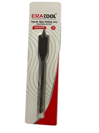 Mey İthalat® Eratool 56952 Altıgen Yassı Ahşap Maktap Ucu 12 Mm