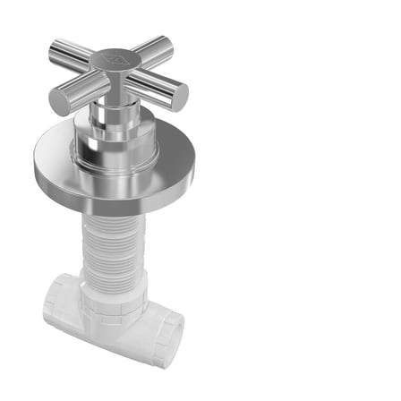 Mey İthalat® Mega 5028 20 Mm Ankastre Ara Kesme Valfi