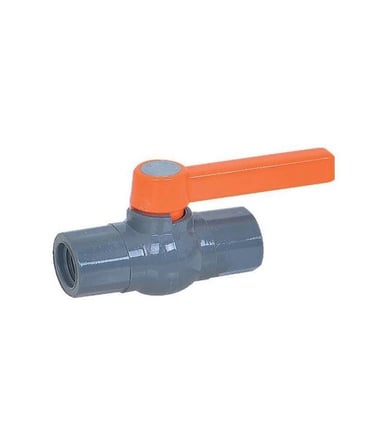 Mey İthalat® 1 1/4 Pvc Küresel Vana Pasolu
