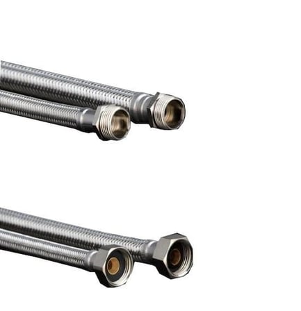 Mey İthalat® 3/8X3/8 Nipelli Flex Hortum 70 Cm