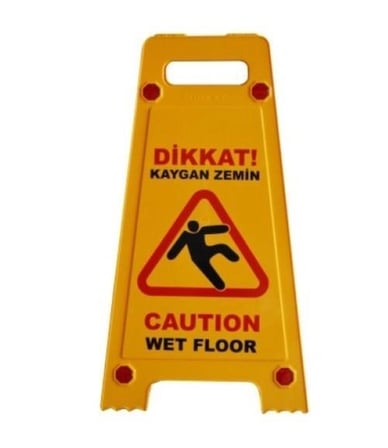 Mey İthalat® Max Safety 4001 Kaygan Zemin Uyarı Levhası