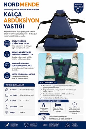 Mey İthalat® Kalça Abdüksiyon Yastığı