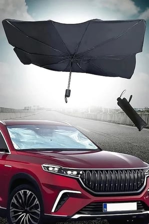 Mey İthalat® Hyundai I30, Ford Fiesta, Seat Ibiza, Renault Clio, Dacia Duster Uyumlu Oto Şemsiye