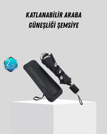 Mey İthalat® Ön Cam Güneşliği – Kalın Kumaş Ve Cam Elyaf İskelet Ile Maksimum Uv Koruma