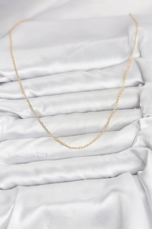 Mey İthalat® CM 14K Renk Burgu Model 60 cm Kadın Kolye