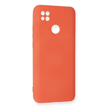 Mey İthalat® Redmi 9C Kılıf Nano içi Kadife Silikon - Turuncu