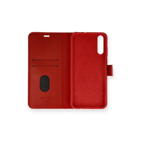 Mey İthalat® Huawei P Smart S Kılıf Trend S Plus Kapaklı Kılıf - Kırmızı