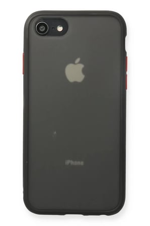 Mey İthalat® iPhone 7 Kılıf Montreal Silikon Kapak - Siyah