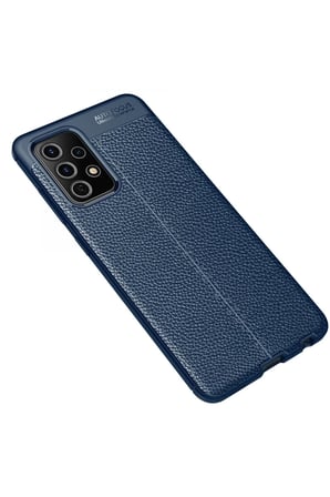 Mey İthalat® Samsung Galaxy A72 Kılıf Auto Focus Kapak - Lacivert