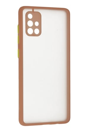 Mey İthalat® Samsung Galaxy A71 Kılıf Montreal Silikon Kapak - Pembe