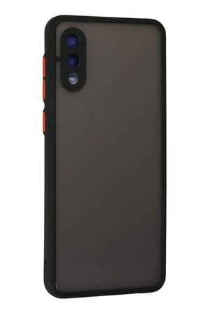 Mey İthalat® Samsung Galaxy A02 Kılıf Montreal Silikon Kapak - Siyah