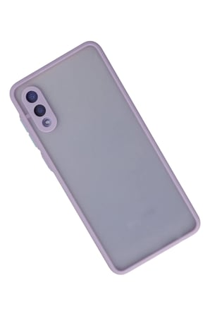 Mey İthalat® Samsung Galaxy A02 Kılıf Montreal Silikon Kapak - Mor