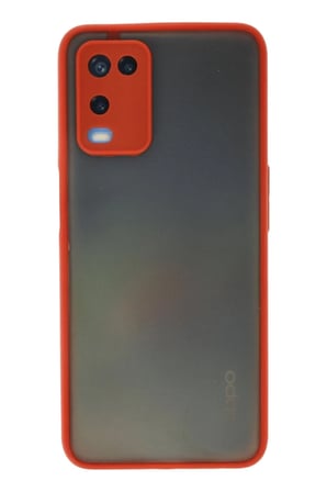 Mey İthalat® A54 4G Kılıf Montreal Silikon Kapak - Kırmızı