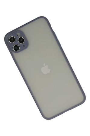 Mey İthalat® iPhone 12 Pro Max Kılıf Montreal Silikon Kapak - Gri