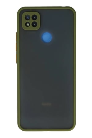 Mey İthalat® Redmi 9C Kılıf Montreal Silikon Kapak - Açık Yeşil