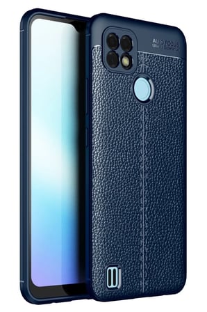 Mey İthalat® Realme C21 Kılıf Auto Focus Kapak - Lacivert