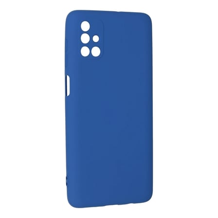 Mey İthalat® Samsung Galaxy M51 Kılıf Nano içi Kadife Silikon - Mavi