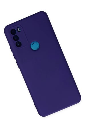 Mey İthalat® General Mobile GM 21 Plus Kılıf Nano içi Kadife Silikon - Mor
