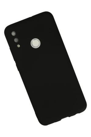Mey İthalat® Huawei P Smart 2019 Kılıf Nano içi Kadife Silikon - Siyah