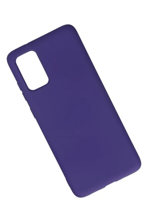 Mey İthalat® Samsung Galaxy S20 Plus Kılıf Nano içi Kadife Silikon - Mor