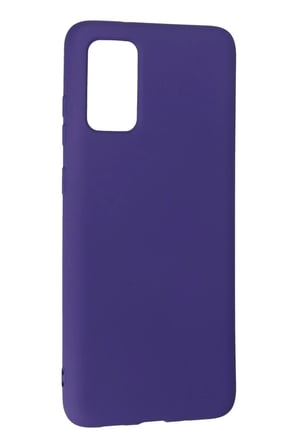 Mey İthalat® Samsung Galaxy S20 Plus Kılıf Nano içi Kadife Silikon - Mor