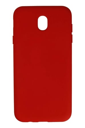 Mey İthalat® Samsung Galaxy J7 Pro / J730 Kılıf Nano içi Kadife Silikon - Kırmızı