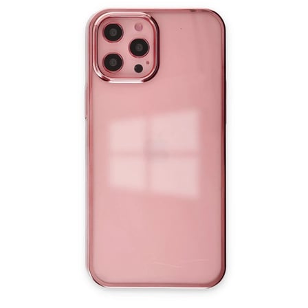 Mey İthalat® iPhone 12 Pro Max Kılıf Element Silikon - Pembe