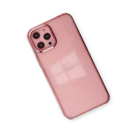 Mey İthalat® iPhone 12 Pro Max Kılıf Element Silikon - Pembe