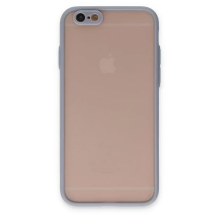 Mey İthalat® iPhone 6 Kılıf Montreal Silikon Kapak - Gri