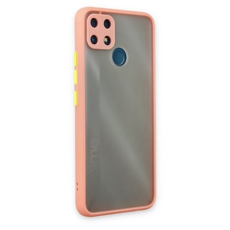 Mey İthalat® Realme C25 Kılıf Montreal Silikon Kapak - Pembe