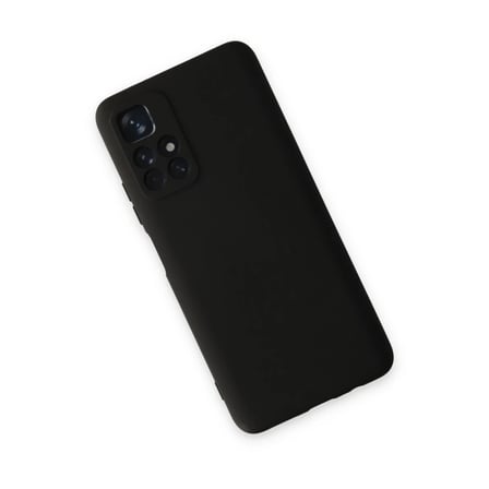 Mey İthalat® Redmi Note 11T Kılıf Nano içi Kadife Silikon - Siyah