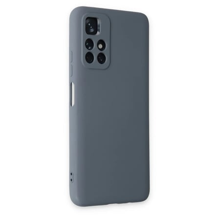 Mey İthalat® Redmi Note 11T Kılıf Nano içi Kadife Silikon - Gri