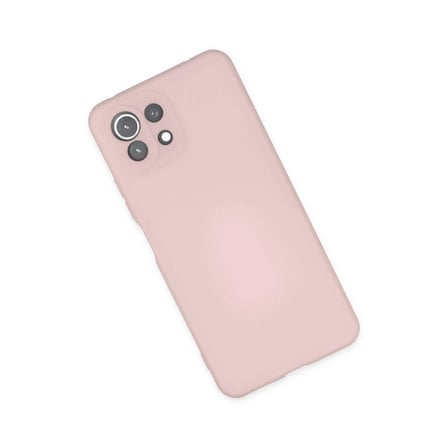Mey İthalat® Mİ 11 Lite Kılıf Nano içi Kadife Silikon - Pudra