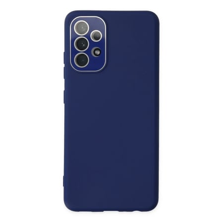Mey İthalat® Samsung Galaxy A33 5G Kılıf Lansman Glass Kapak - Sky Blue
