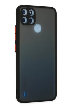 Mey İthalat® Realme C21Y Kılıf Montreal Silikon Kapak - Siyah