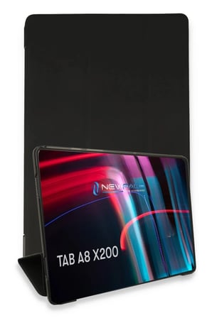 Mey İthalat® Samsung Galaxy X200 Tab A8 10.5 Kılıf Tablet Smart Kılıf - Siyah