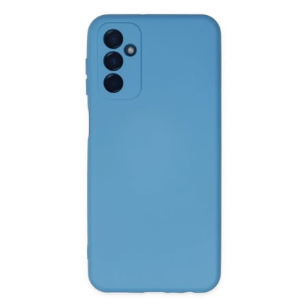 Mey İthalat® Samsung Galaxy M23 Kılıf Nano içi Kadife Silikon - Mavi